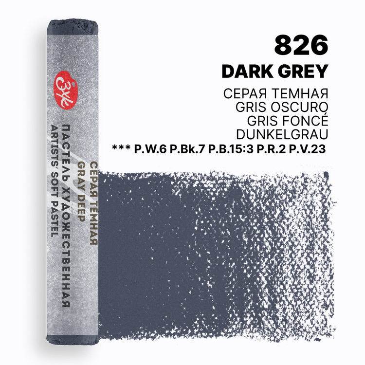 Dark Grey extra-soft pastel Master-Class