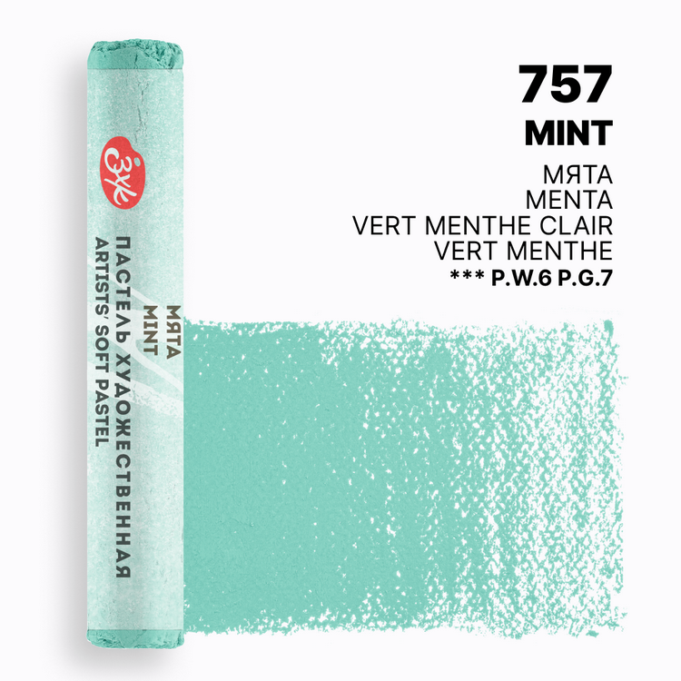 Mint extra-soft pastel Master-Class