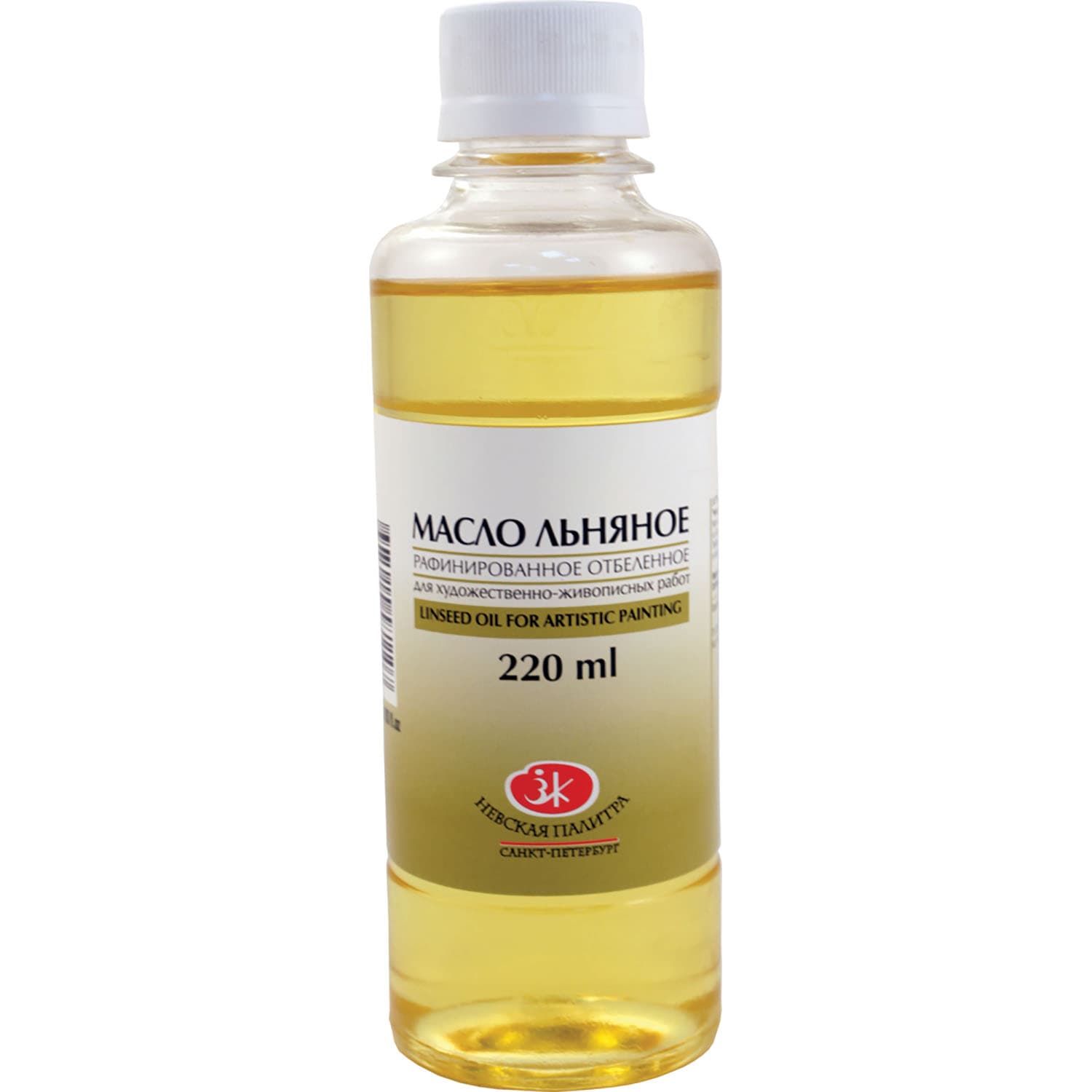 Refined linseed oil for painting, 220 ml