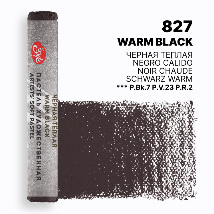 Warm Black extra-soft pastel Master-Class