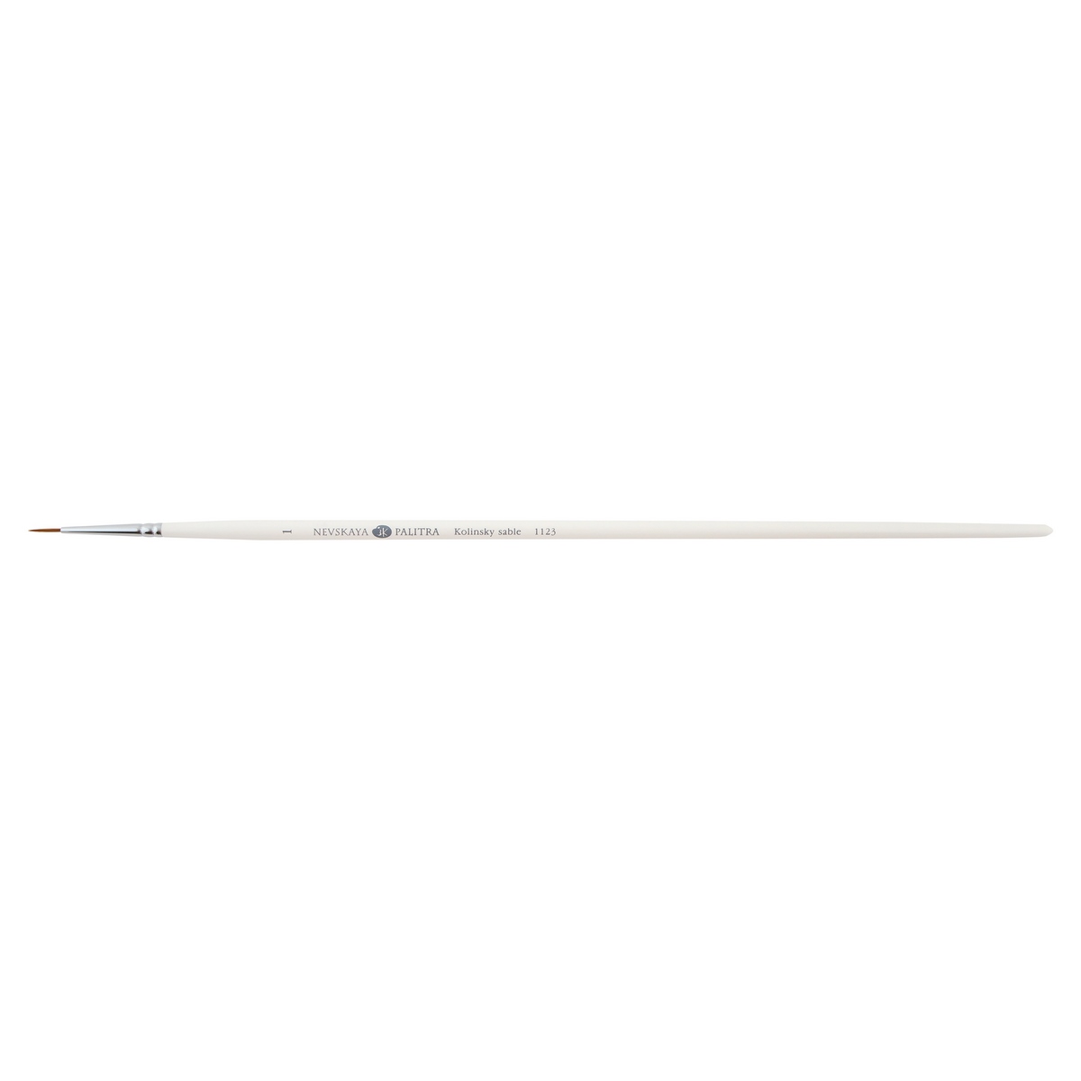 Nevskaya Palette Round Column Brush, Long Handle